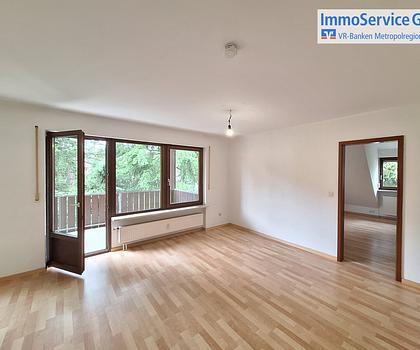 SOFORT VERFÜGBARE 2-ZI-WOHNUNG mit ca. 55 m², Südbalkon & TG-Stellplatz