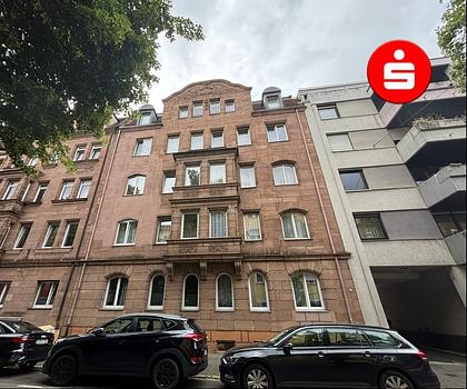 Charmante 2-Zimmer-Wohnung im 3. OG eines Ensembleschutz-Hauses in Nürnberg Steinbühl