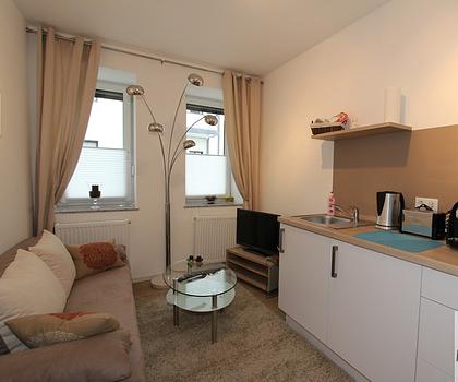 Neubau Businessapartment im Niedrigenergiehaus 