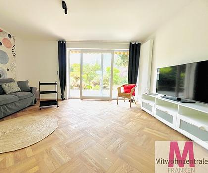 Modernes Wohnen mit Garten Stilvoll möblierte 2-Zimmerwohnung in zentraler Lage Nürnbergs