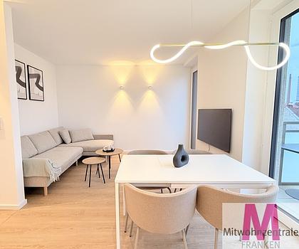 Exklusive, möblierte 4-Zimmer Designwohnung mit Flair und Balkon 