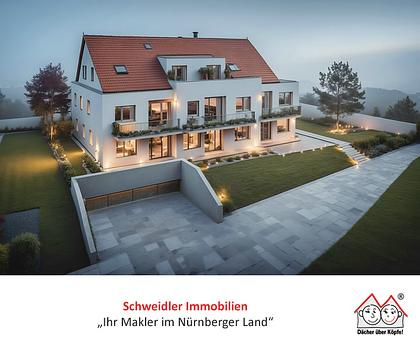 Neubau-Studio mit 2 Zimmern, Dachterrasse u.v.m. in Lauf-Heuchling