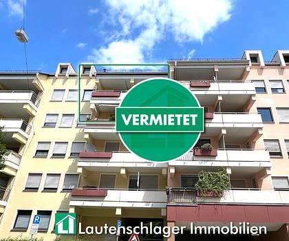 Ruhig & zentral!
Gepflegte 3-Zimmer-Wohnung mit Balkon in Nürnberg, St. Johannis