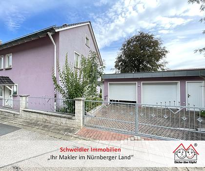 1 Haus, 2 Zuhause! Tolles Zweifamilienhaus mit Doppelgarage in Pommelsbrunn-Hohenstadt