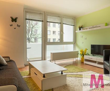 Stilvoll möblierte 2-Zimmerwohnung in bester Nürnberger Lage  Komfortabel wohnen in der Pirckheimerstraße