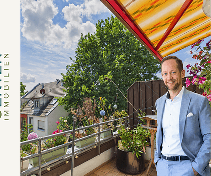 2 Zimmer, Süd-Loggia und gefragte Lage – Dachgeschosswohnung in Nürnberg-Weiherhaus