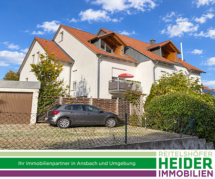 3 Zi. Maisonnette-Wohnung in Ansbach-Eyb