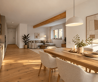Bezugsfertige Neubauwohnung (KfW-40 | QNG) im Augustinviertel in Ingolstadt