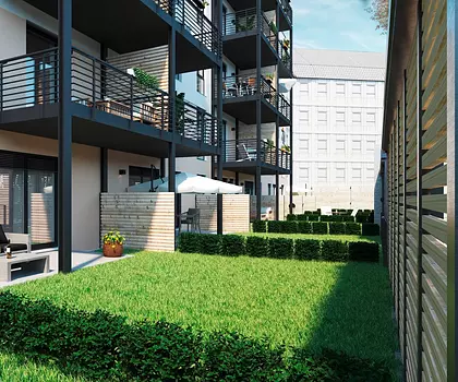 3-Zimmer Neubau Gartenwohnung in Fürth