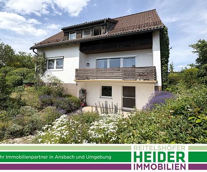 Einfamilienhaus in ruhiger leichter Hanglage
