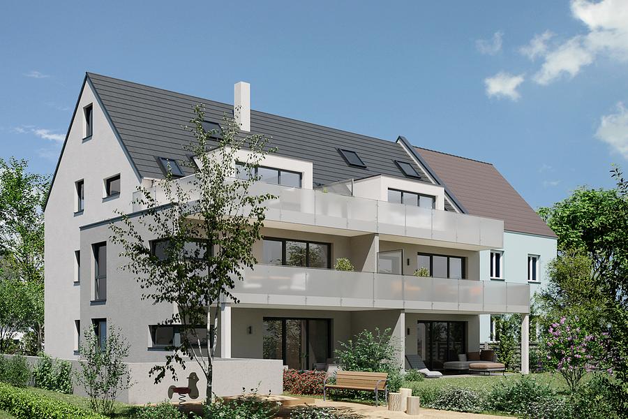 SPS10 Living - 6 moderne Eigentumswohnungen in Nürnberg-Eibach mit KFW Effizienzhaus 40 Standard!