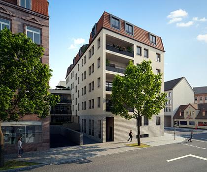 3-Zimmer-Wohnung mit Loggia in Nürnberg-St. Leonhard
