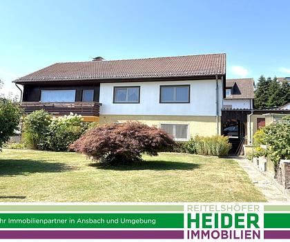 Wohnhaus mit schönem Garten in sonniger Lage