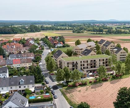 Tolle Familienwohnung: 4 Zimmer & Südbalkon in Feldrandlage