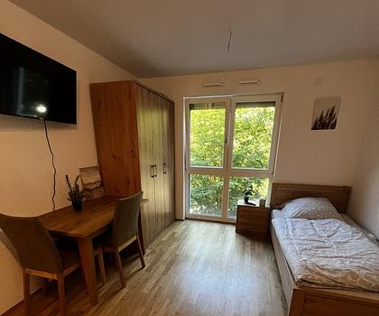 Stilvoll möblierte 1-Zimmer-Neubauwohnung in Toplage Ostendstraße, Nürnberg