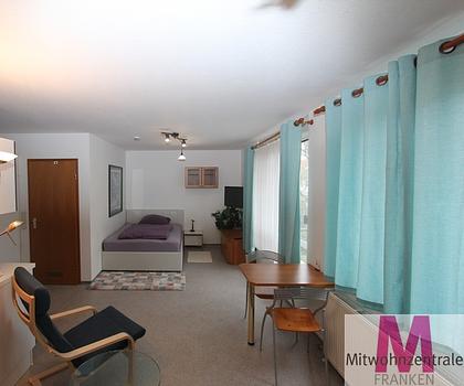 Helle und schön eingerichtete 1 Zimmer Wohnung im Nürnberger Norden
