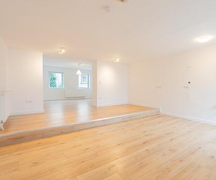 Viel Platz für gemeinsame Zeit – großzügiger Wohnbereich