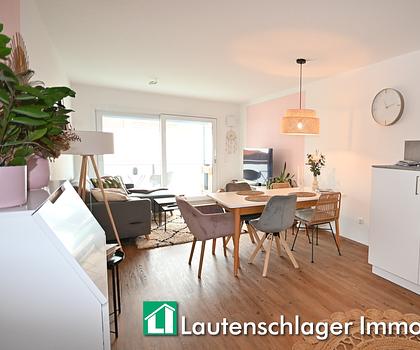 Effizient-modern-neuwertig! Gepflegte 2-Zi.-Wohnung mit Balkon und Tiefgaragenstellplatz in Neumarkt