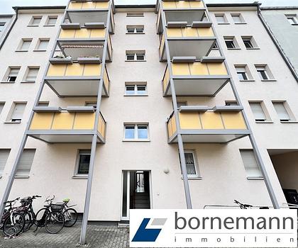 Ruhige Südstadtlage! Freie 3-Zi.-Wohnung mit zeitgemäßer Ausstattung + Balkon!