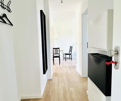 Modernes Wohnen mit Garten  Stilvoll möblierte 2-Zimmerwohnung in zentraler Lage Nürnbergs