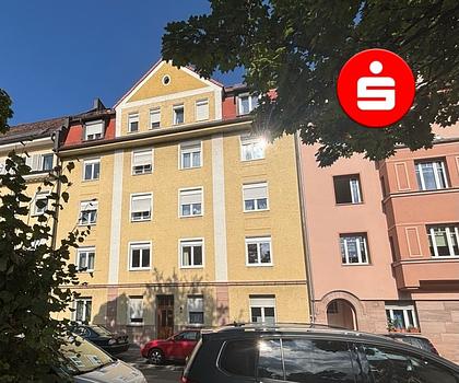 Solide vermietete 2,5 Zimmer Wohnung im Nürnberger Nibelungenviertel!