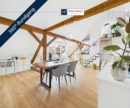 Über den Dächern des Nibelungenviertels mit 2 Balkonen