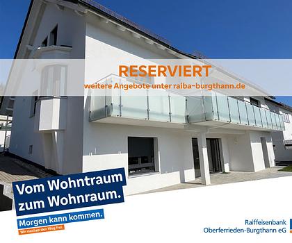 RESERVIERT !!! Stilvolles Zweifamilienhaus mit drei Einheiten, Panoramablick und schönem Garten in Schwarzenbach (Burgthann)