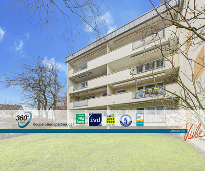 IMMO KUBE! Sanierte 3 Zimmerwohnung mit Stellplatz, Loggia und EBK in Nbg.-Großreuth bei Schweinau