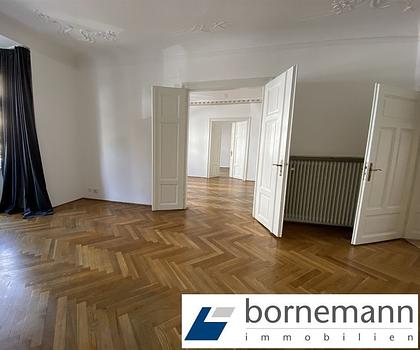 Nähe Burg, beste Nordstadtlage - großzügige 5,5-Zimmer-Jugendstiletage mit Balkon