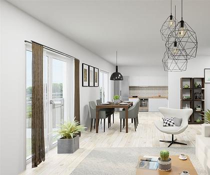 Nachhaltige Eigentumswohnung (QNG) in Neubau zum Verkauf! WE16