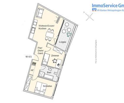 Ansprechende Wohnanlage im Nürnberg Nord: 60 stilvolle Neubau-ETW und 10 Büroeinheiten in Stadtlage!