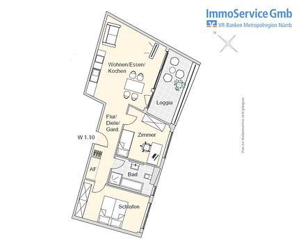 Ansprechende Wohnanlage im Nürnberg Nord: 60 stilvolle Neubau-ETW und 10 Büroeinheiten in Stadtlage!