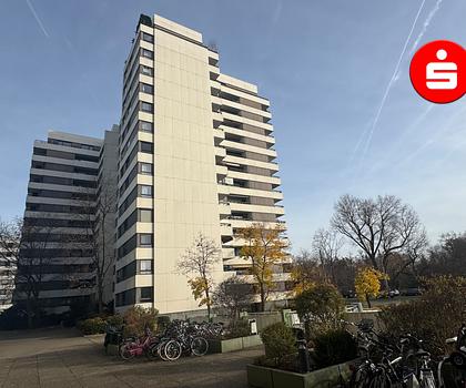 Gepflegte, frei werdende 1-Zimmer-Wohnung am Wöhrder See