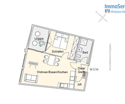 Ansprechende Wohnanlage im Nürnberg Nord: 60 stilvolle Neubau-ETW und 10 Büroeinheiten in Stadtlage!