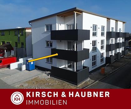 Neubau-Erstbezug! Sonnenverwöhnte 3-Zimmer-Wohnung mit großem Südwestbalkon
   Seubersdorf zentral