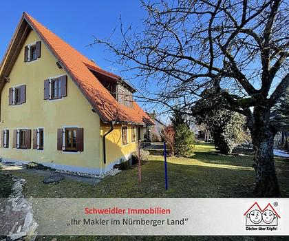 Ankommen & Wohlfühlen: TOP gepflegtes Einfamilienhaus mit herrlichem Garten & Garage in Gräfenberg