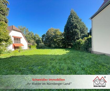 Rarität in zweiter Reihe!!! Exklusives Grundstück in Toplage von Nürnberg-Erlenstegen