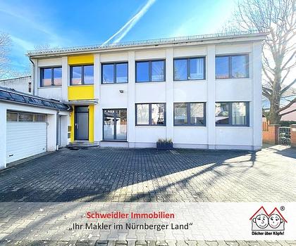 Platz für Visionen: Modernes Bürogebäude mit Werkstatt & Garagen in Mögeldorf