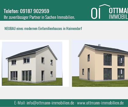 Neubau eines modernen Einfamilienhauses in Haimendorf