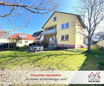 Geräumiges Zweifamilienhaus mit über 200 m² Wohnfläche in ruhiger Lage von Rückersdorf