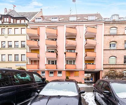 RESERVIERT: Citynah wohnen: 1-Zimmer-Apartment mit Balkon