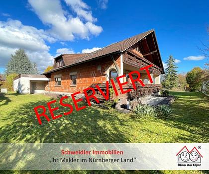 Immobilie im Rohbau: XXL-Einfamilienhaus mit Doppelgarage und schönem Grundstück in Obermichelbach