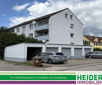 Achtung Kapitalanleger - vermietete 4 1/2 Zi. Eigentumswohnung, in ruhiger Wohnlage in Ansbach-Eyb