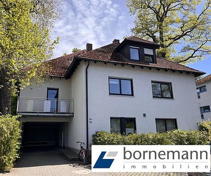 Grüne Lage Nähe Uni-Klinik! Ansprechende, freie 3-Zi.-Maisonette mit 2 Bädern + TG!