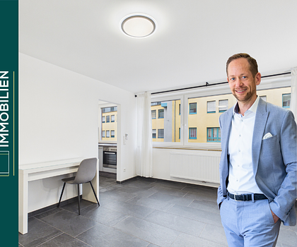 Moderne, teilmöblierte 1-Zimmer-Wohnung in zentraler Lage von Nürnberg – sofort bezugsfrei