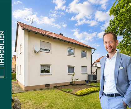 Gepflegtes Zweifamilienhaus mit Garten und Doppelgarage im Nürnberger Norden