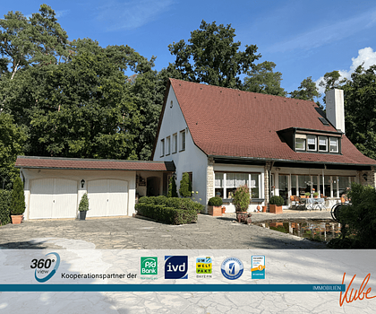 Wohnen wie im Film - charmantes Einfamilienhaus in absoluter Waldrandlage in Nbg.-Worzeldorf