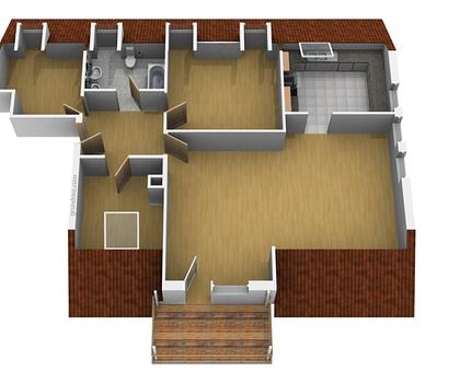 Oben wohnen ...
Dachgeschoss- Wohnung mit sonnigem Balkon ...