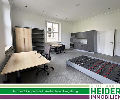 Möblierte 1 Zi.-Wohnung mit Einbauküche - Stadtzentrum