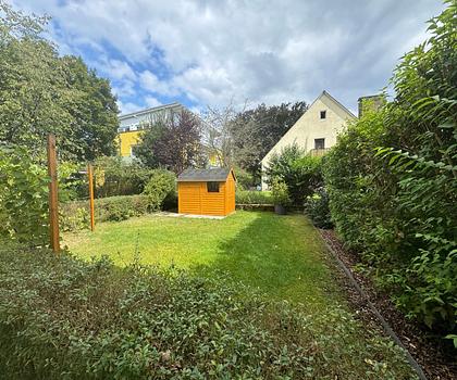 HEGERICH: Super geschnittene 3-Zimmer Wohnung mit Balkon und Gartenanteil in ruhiger Lage!